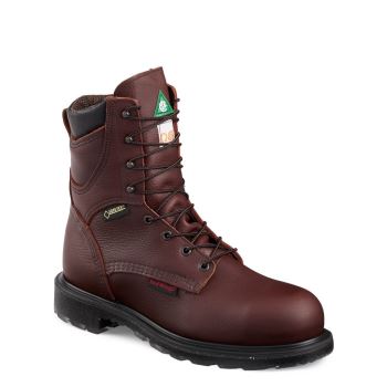 Red Wing SuperSole® 2.0 8-inch Waterproof CSA Safety Toe Wandelschoenen Heren Bordeaux - 2414